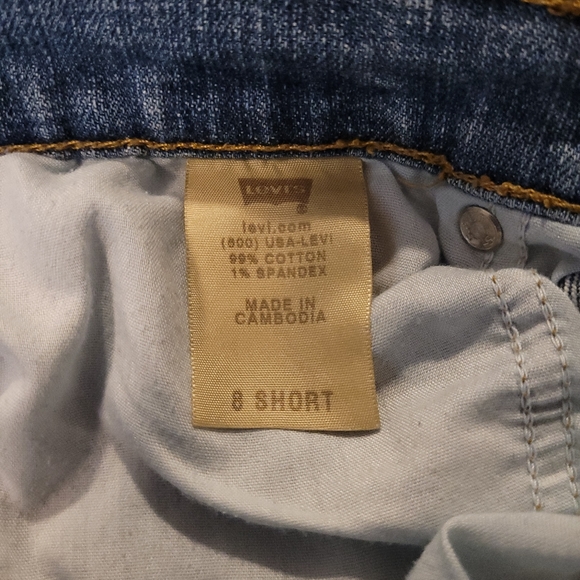 Levi's 515 Bootcut Light Wash Jeans, size 8 Short - Picture 6 of 7